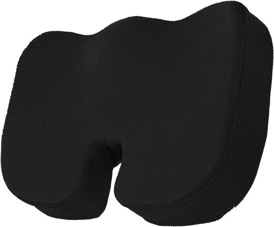 Cuscino ortopedico ergonomico - Design a forma di U con schiuma di alta densità per alleviare il dolore alla schiena, alla coccige, alla sciatica e alle emorroidi - Adatto per poltrone da ufficio, sedili per sedia a rotelle e sedili per auto