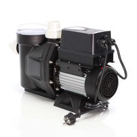 Pompa piscina per ricircolo con velocità regolabile 1100W 27000l/h 18m Pompa di circolazione