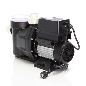 Pompa piscina per ricircolo con velocità regolabile 1100W 27000l/h 18m Pompa di circolazione