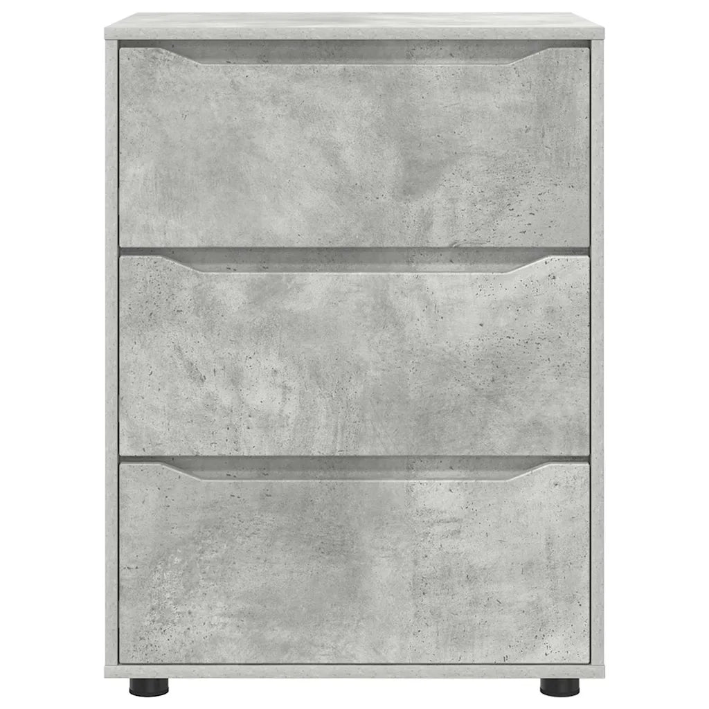 Armadio Grigio cemento 60 x 48 x 81 cm Legno multistrato