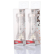 KIT SET 2 PZ MAURY'S MACINA SALE E PEPE IN PLASTICA DA 15 CM