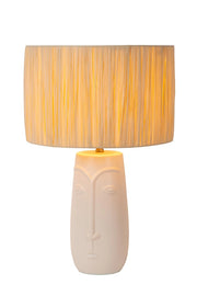 Lampada da tavolo art déco 1 luce ceramica VISO Lucide
