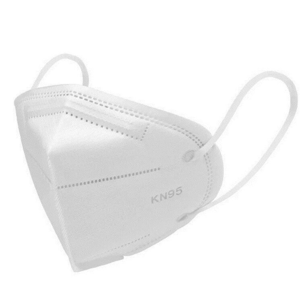 Trade Shop - Set Da 3 Mascherina Protezione Sicurezza Semplice Antipolvere Maschera Kn95 -