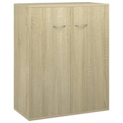 Buffet credenza cassettiera armadio mobile contenitore organizer cucina soggiorno rovere Sonoma 60 x 30 x 75 cm legno ingegnerizzato marrone 02_0031588