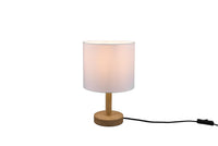 Lampada tavolo da Interno  E27 in Legno naturale Legno Naturale