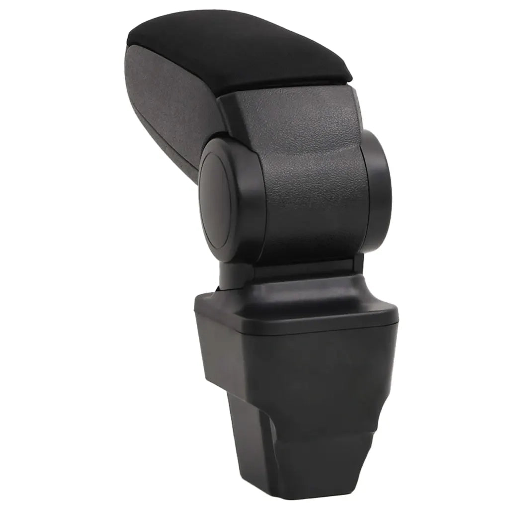Bracciolo per Auto Nero 13x34x(33-46) cm in ABS