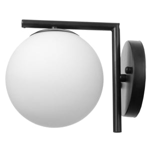 Lampada Da Parete G101-1w Black White