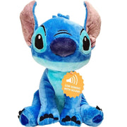 Trade Shop - Peluche Con Motivo Stitch Morbido Parlante Xxl 100cm Pupazzo Sonoro Per Bambini -