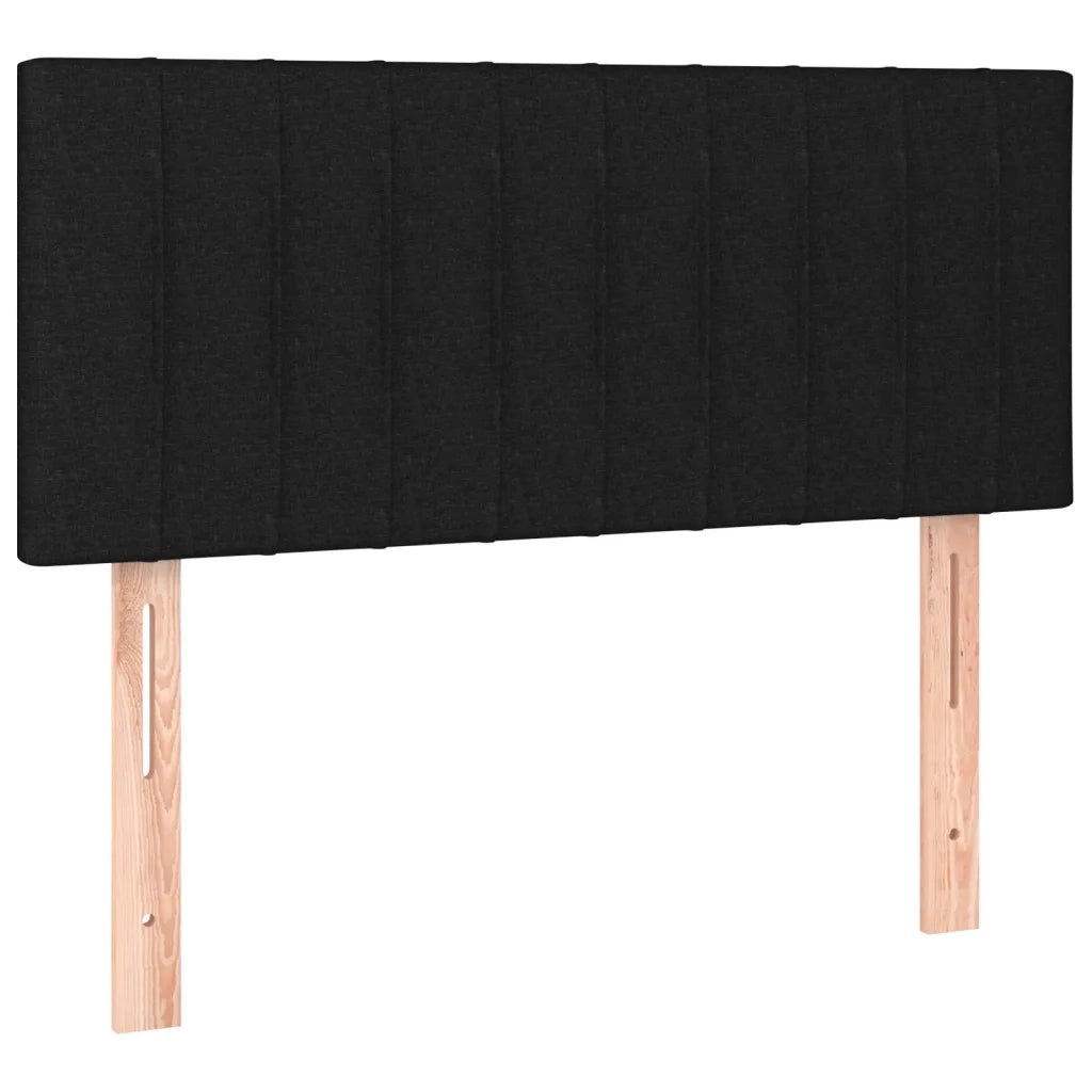 Giroletto a Molle con Materasso Nero 120x190 cm in Tessuto 3269788