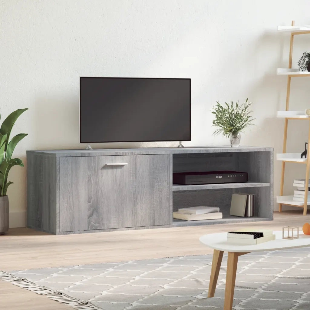 Mobile TV | Armadietto TV | Mobile Porta TV Grigio Sonoma 120x34x37 cm in Legno Multistrato
