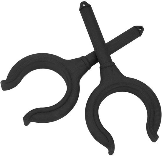 Blocco Pedale per Barche - 2 Pezzi - Supporto Remo - Protezione Pedale - Barche Inflabili - Accessorio Leggero - Supporto Remo