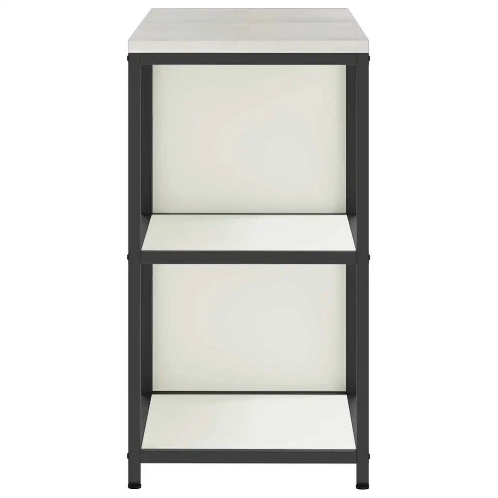 Set di Stoccaggio per Cucina con lo scaffale 2 pcs Bianco 3392681