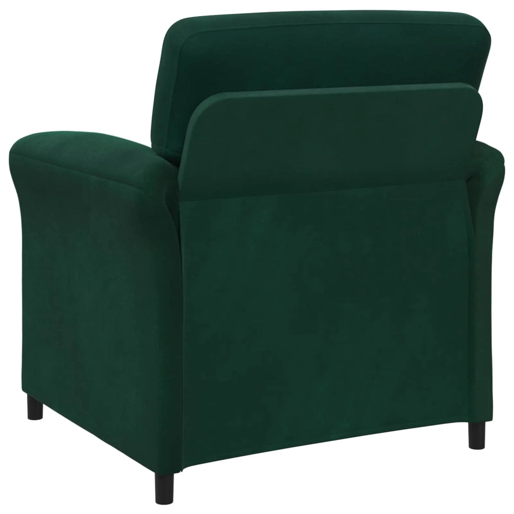 Set di divani 2 pz Verde Scuro Velluto 3424887