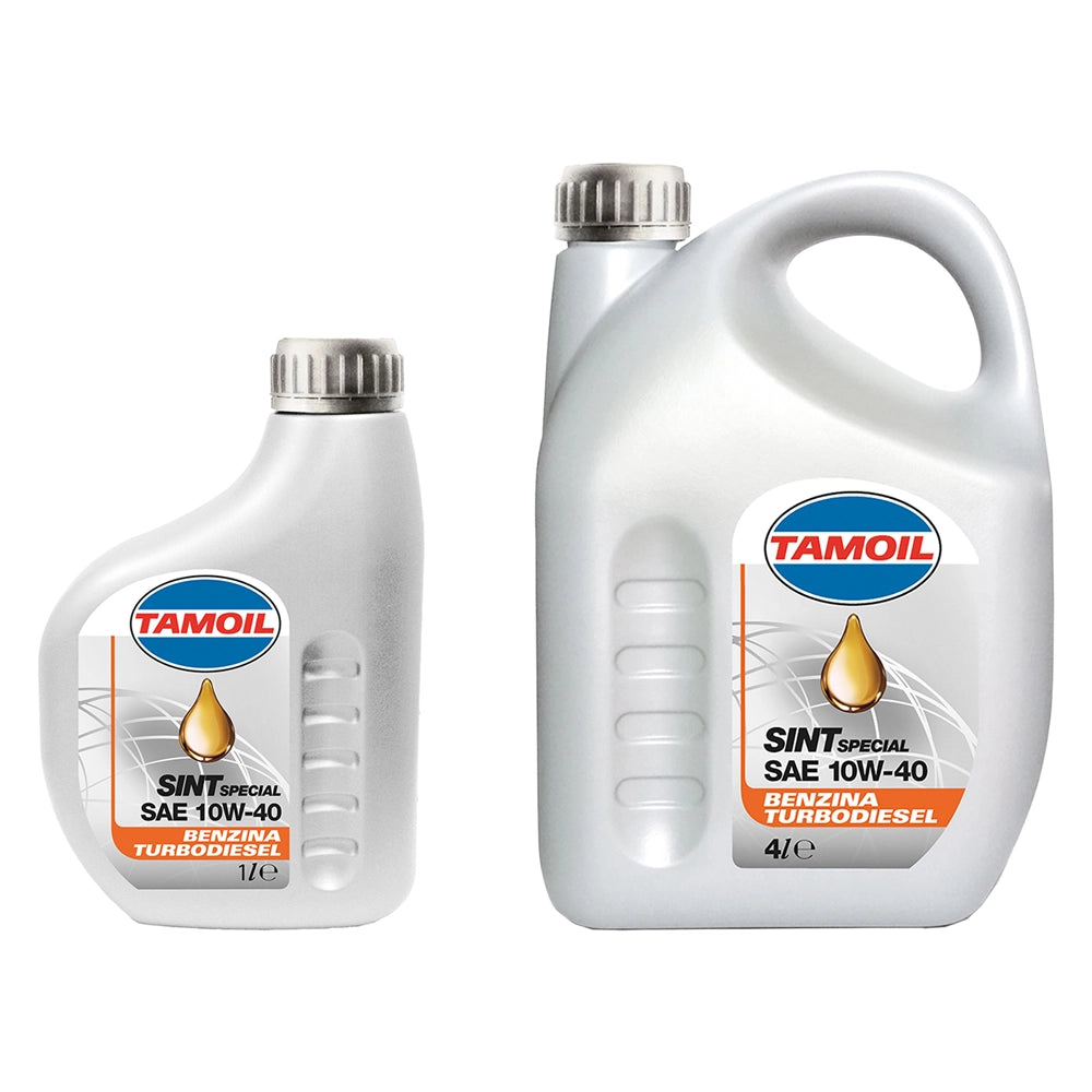 4pz olio motore per autovetture 'tamoil sint' 10w40 - lt. 4 cod:ferx.6060505nlm