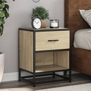 vidaXL Comodino Rovere Sonoma 40x31x50 cm in Truciolato
