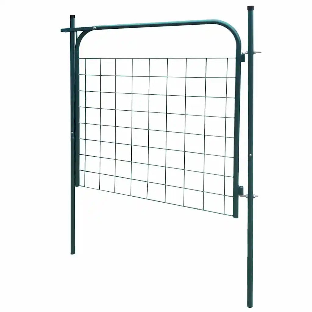 Cancello per Recinzione da Giardino 100x100 cm Verde CFW3751342