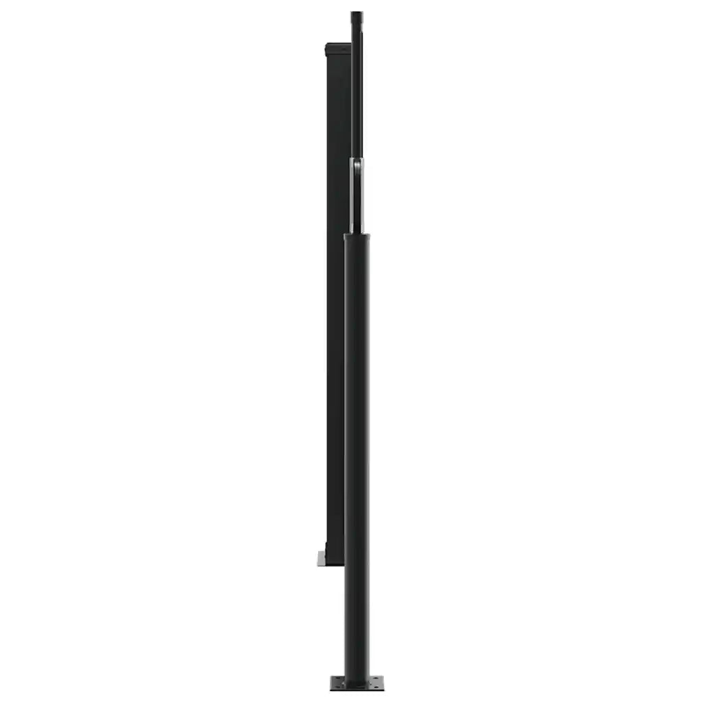 Tenda da Sole Laterale Retrattile Marrone 120x600 cm 4004599