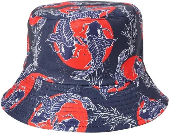 Cappello da sole pieghevole unisex, invertibile e impermeabile per viaggi all'aperto e vacanze, unico taglia (56-58cm)