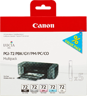 Canon Cartucce d'inchiostro Multipack PGI-72 PBK/GY/PM/PC/CO