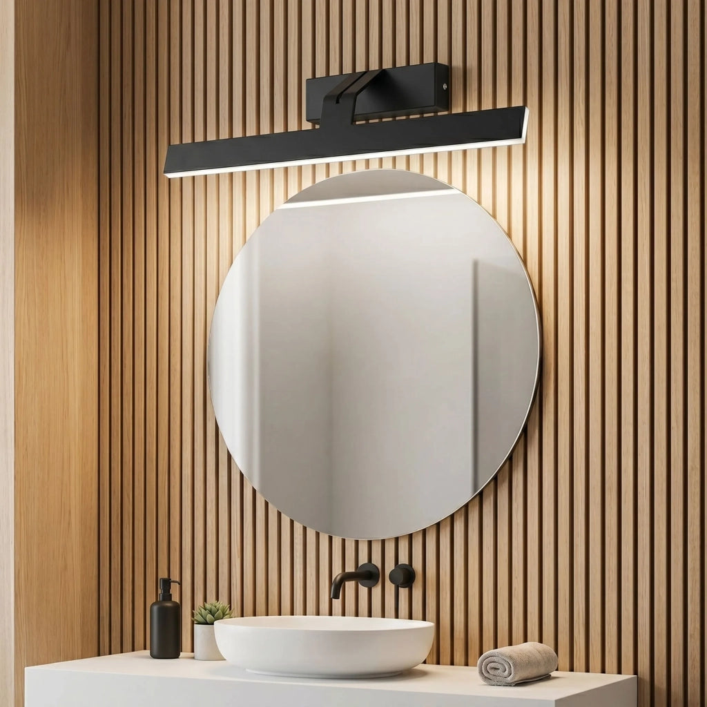 Applique Da Bagno Led Swe010-1w 43cm Black