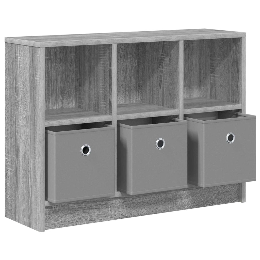 Credenza con cassetto Grigio Sonoma 73,5 x 22,5 x 53,5 cm