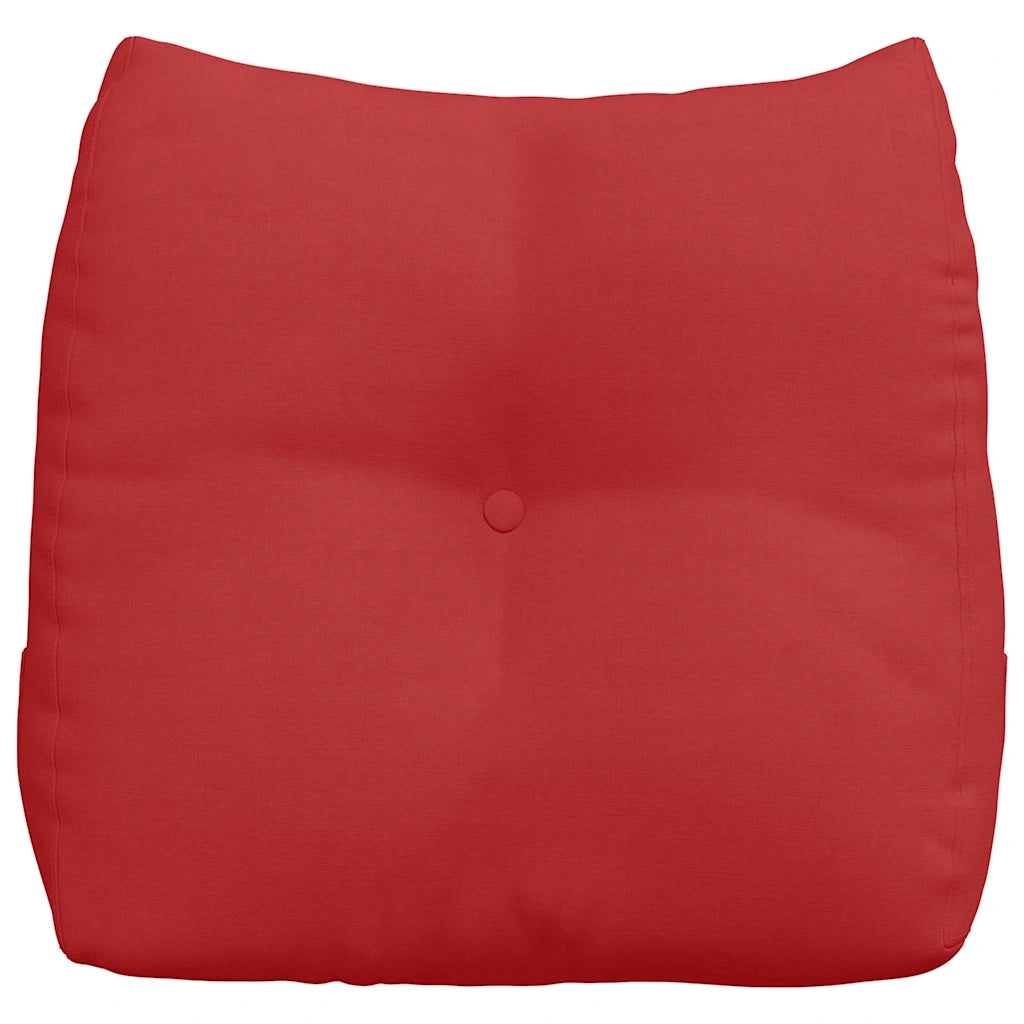 Cuscino per Schiena | Cuscino dorsale Rosso 45 x 24 x 50 cm Tessuto