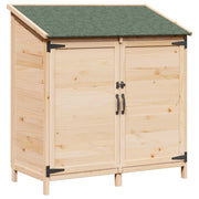 Capanno da Giardino Naturale 106,5 x 56 x 113,5 cm CFW4059976