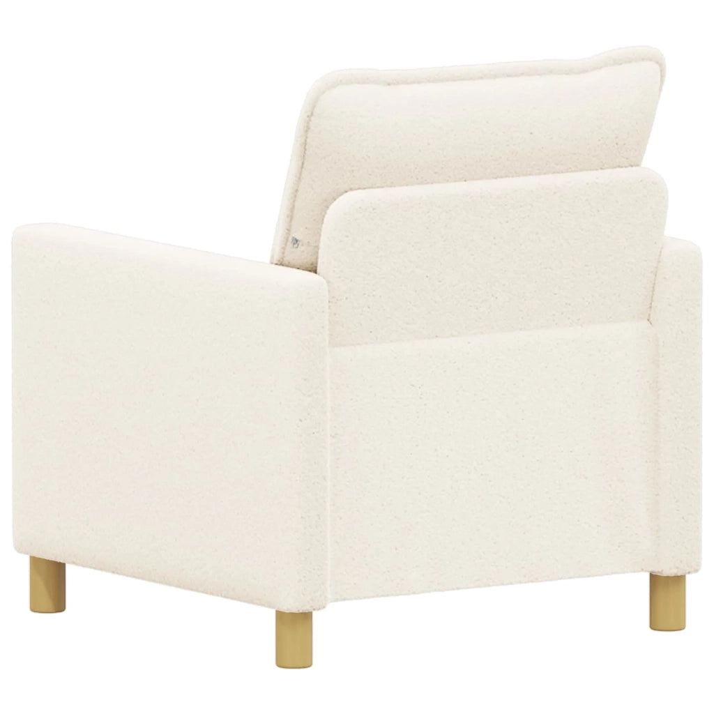 Divano Crema 76 x 81 x 87,5 cm Tessuto