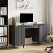 Scrivania Nero 142,5 x 50 x 75 cm Legno ingegnerizzato 3414586