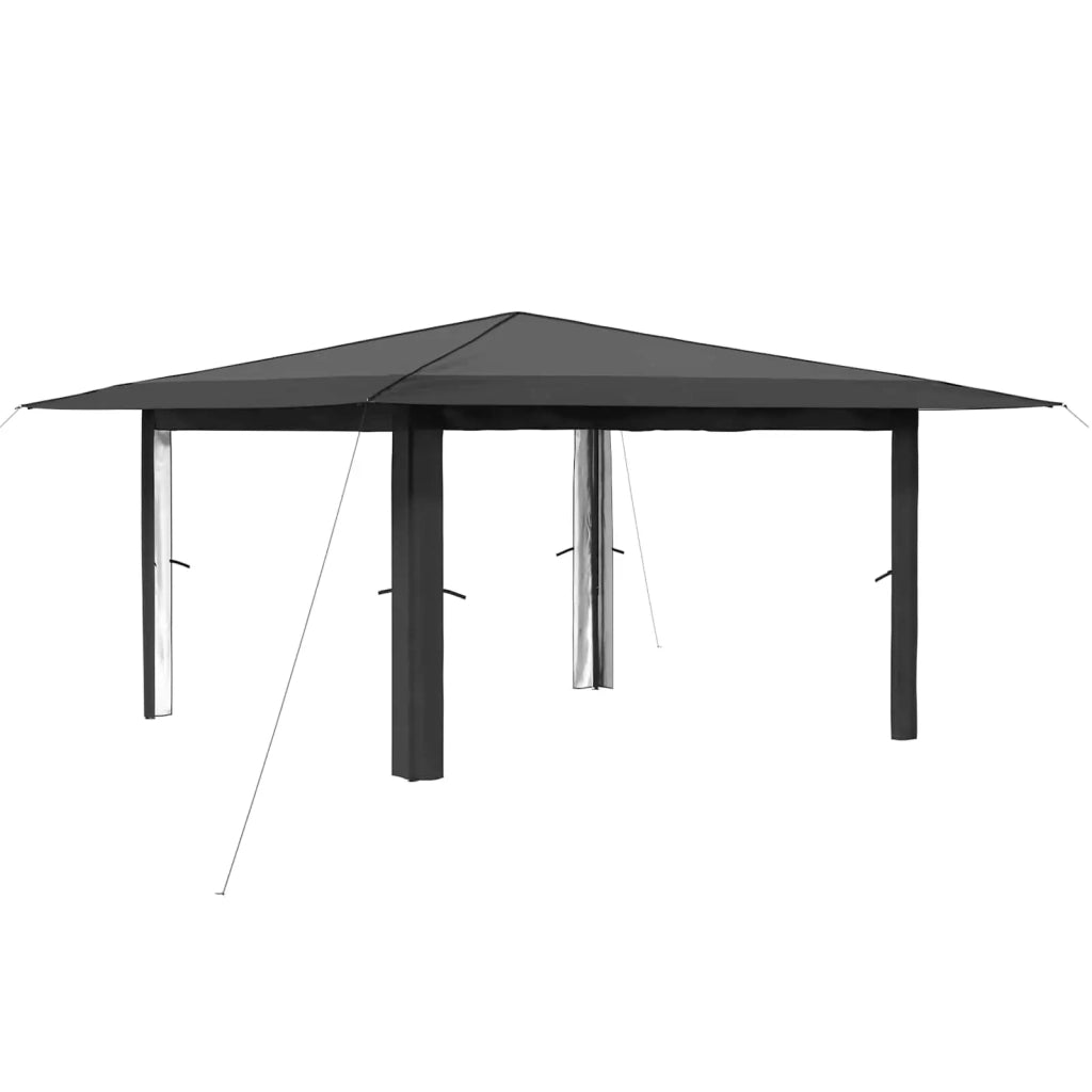 Gazebo senza Parete Laterale 4 x 4 m Grigio chiaro e Antracite 42036818