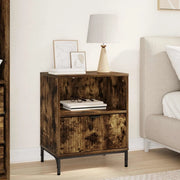 Armadio da Notte Rovere fumo 49 x 36 x 61 cm Legno multistrato 883484