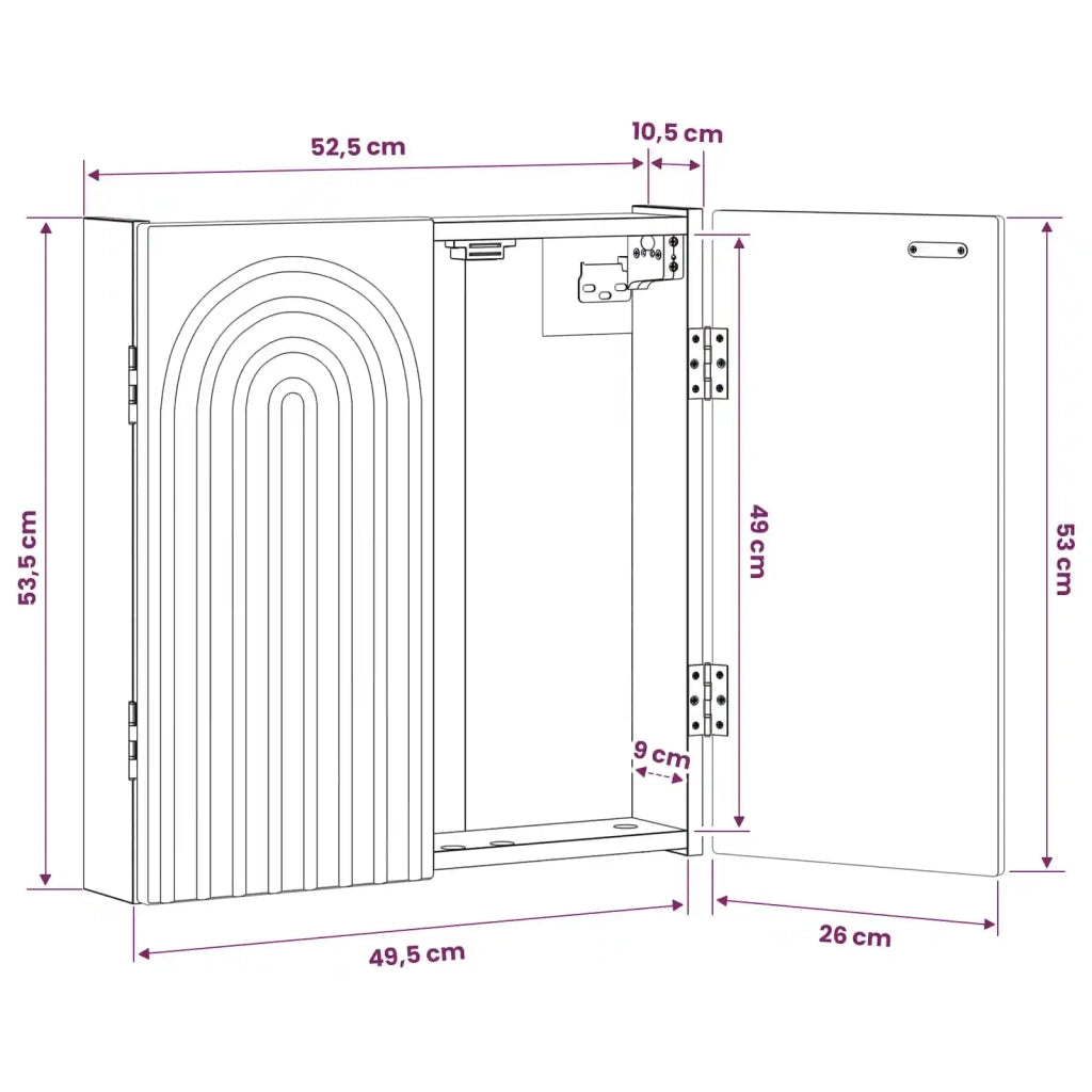 Armadio per Dartboard ALKMAAR Legno antico Legno ingegnerizzato 896233