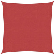 Vela Parasole 160 g/mÂ² Rossa 3,6x3,6 m in HDPE