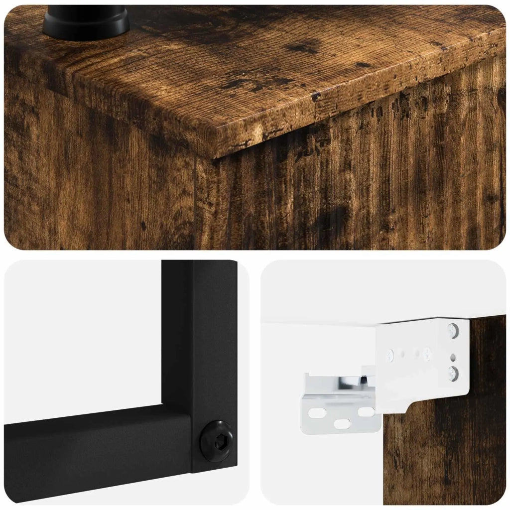 Lavabo da Parete Rovere Fumo 40 x 41 x 40,5 cm CFW2316784