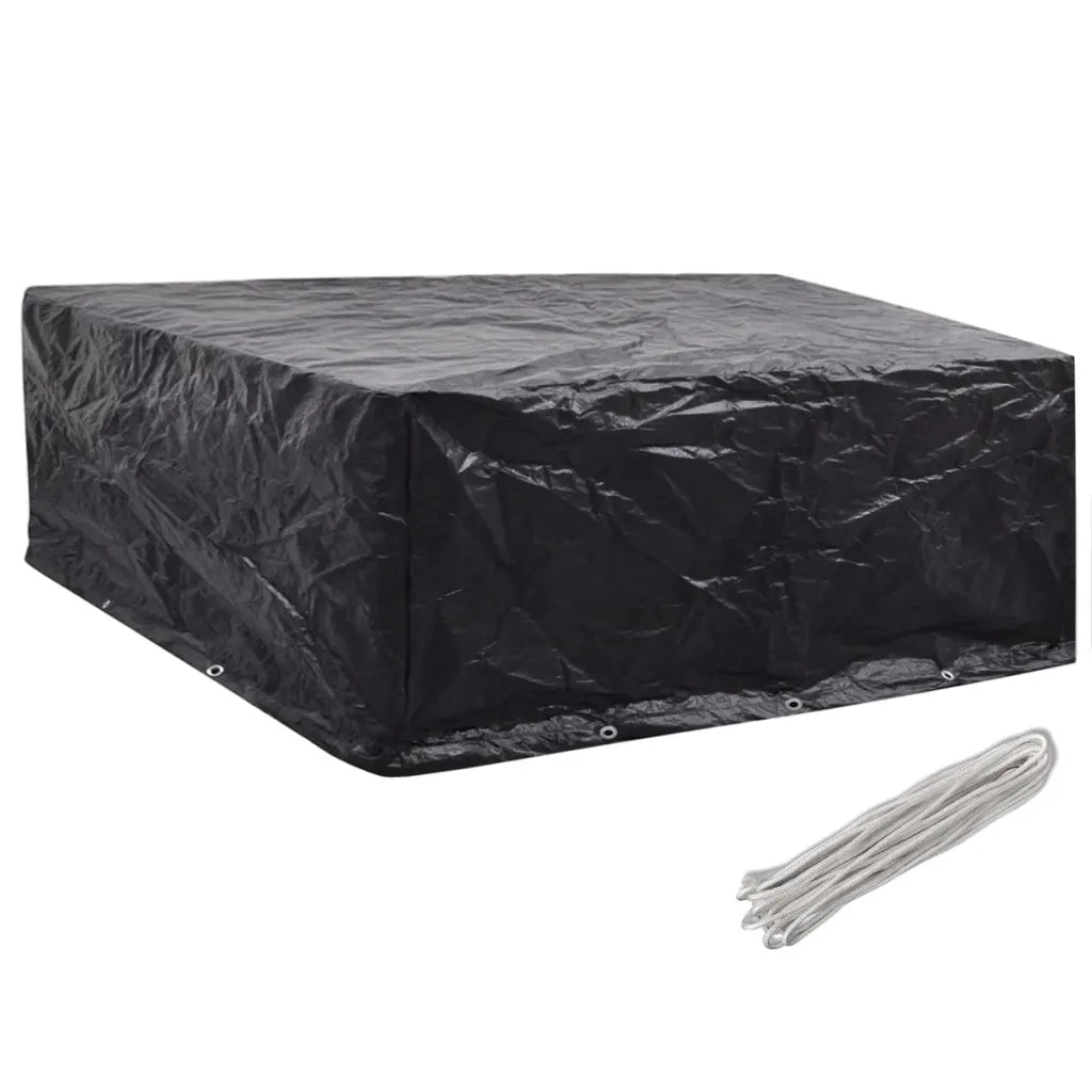 Coperture Arredi Giardino | Telone per mobili da esterni 2 pz 10 Occhielli 260x260x90 cm