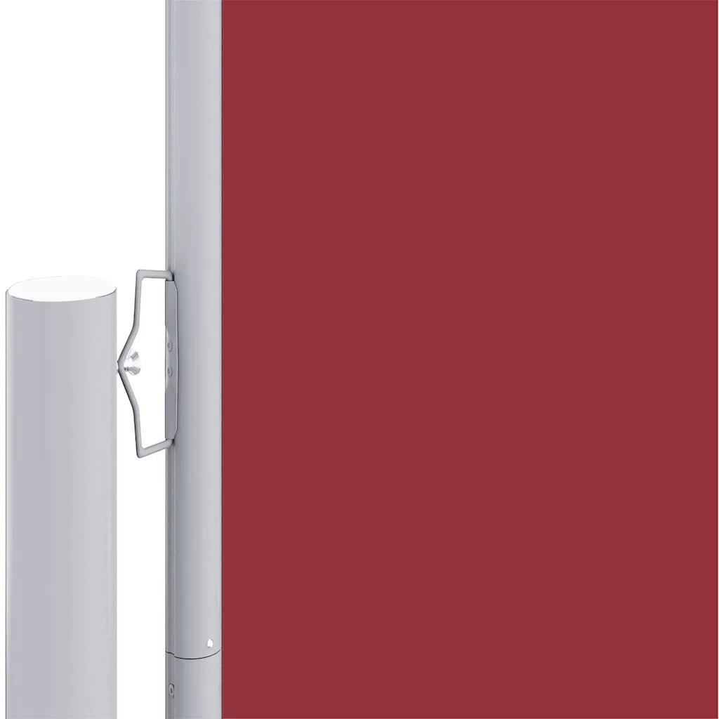 Tenda da Sole Laterale Retrattile Rossa 200x600 cm 318011