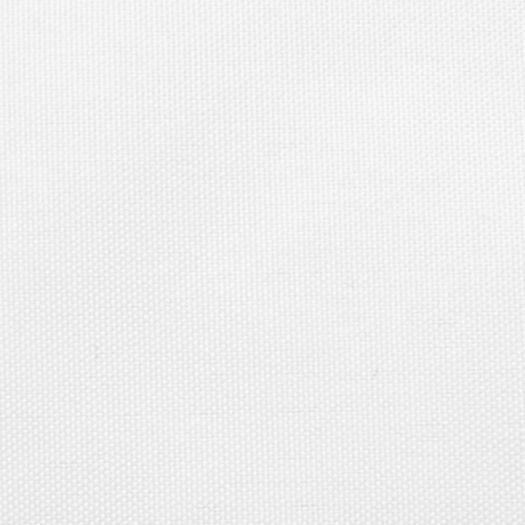Vela ombreggiante/ombrellone rettangolare 3 x 5 m in tessuto Oxford bianco 02_0009680