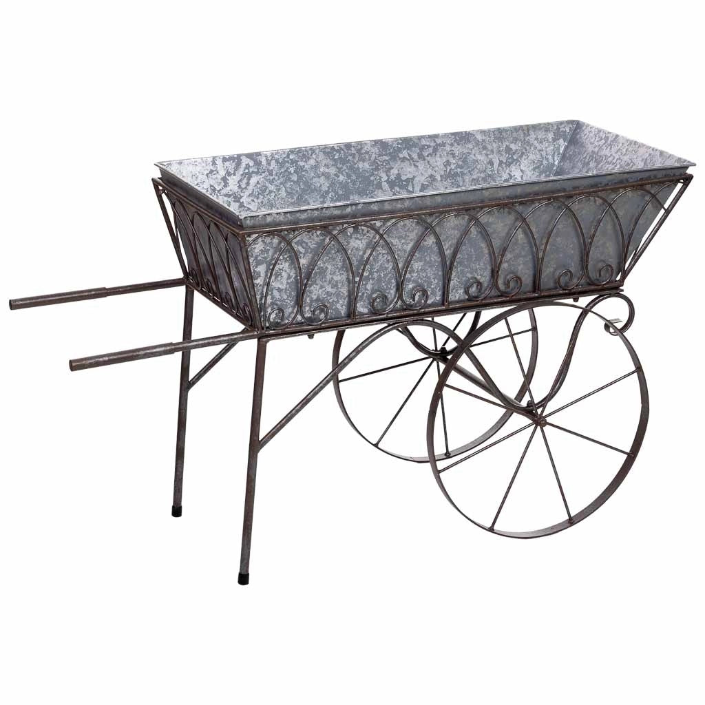 Carrello espositivo in metallo nero 93,35x39,37x53,98h cm