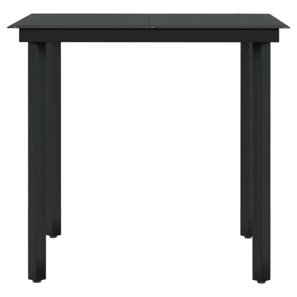 Set da Pranzo per Giardino 3 pz con Cuscini Marrone cod mxl 43999