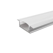 Profilo da incasso in alluminio silver 1mt per striscia led