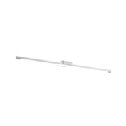 Lampada a Parete LED Indiretta GAP 24W 2550lm 3000K Alluminio Bianco Opaco IP44 Dimmerabile - Gealuce