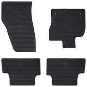 Tappetino per Auto 4 pcs Nero adatto per T-ROC Cabrio 2019-
