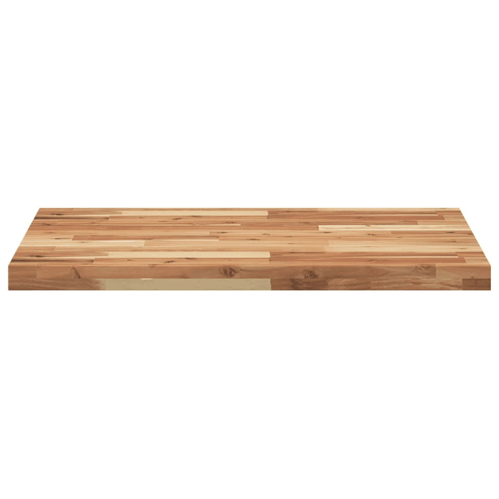 vidaXL Piano da Bagno Finitura a Olio 100x60x4 cm in Legno di Acacia
