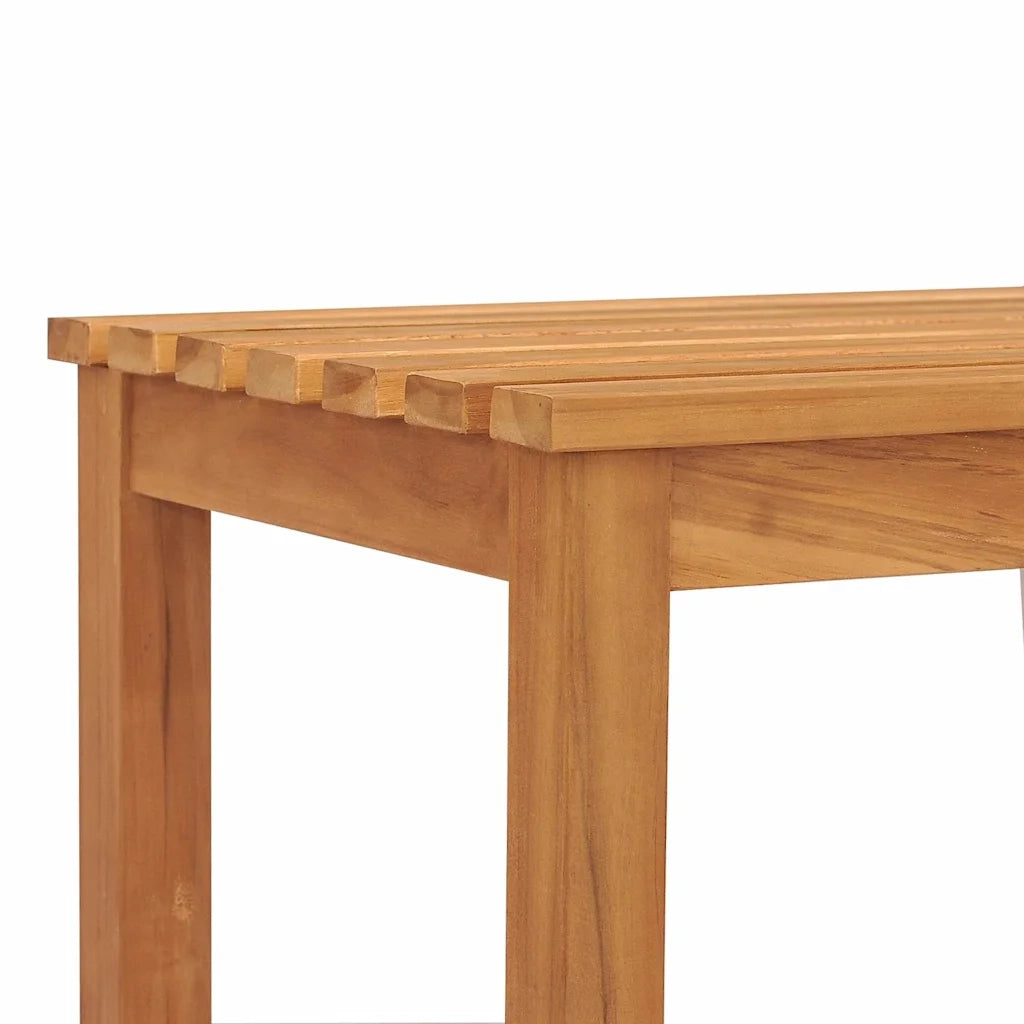 Panchina da Giardino 180 cm in Legno Massello di Teak