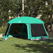 Tenda da piscina con Patta Rimovibile&Pareti in Rete-Tenda per Piscina 618x532 cm 253396