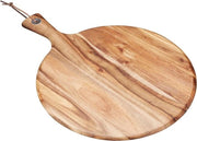 Piatto di Servizio in Legno Ronde per Antipasti e Aperitivo 41 x 30 centimetri - Legno di Acacia