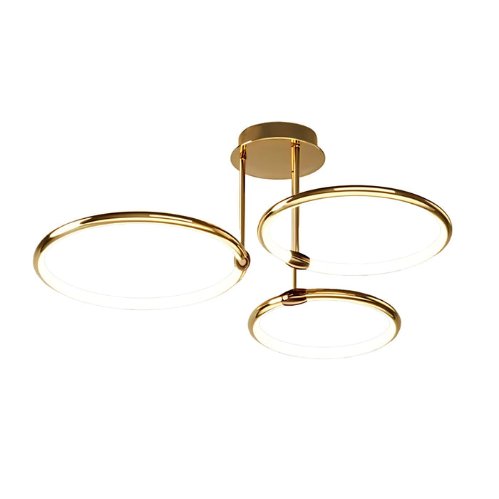 Lampada Da Soffitto G122-3c Gold Led