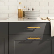 Maniglie per Mobili 20 pz Oro 96 mm in Acciaio Inox 3203596