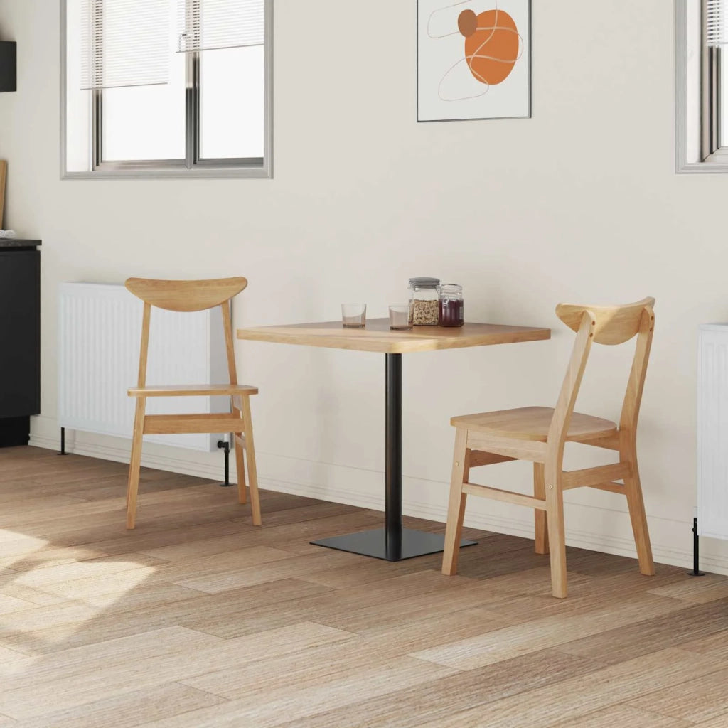 Sedie da pranzo 2 pcs Naturale 42 x 47.5 x 81 cm