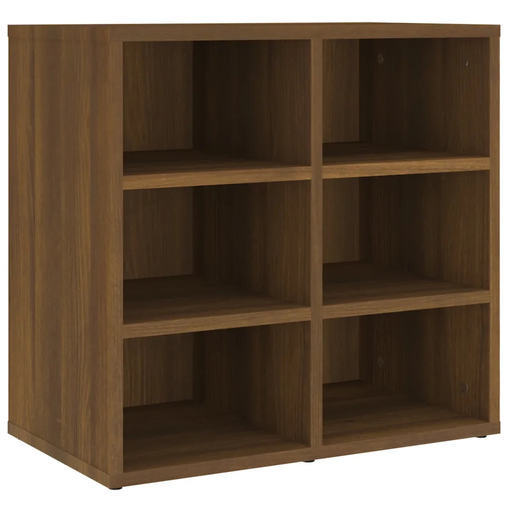 Scarpiere 2 pz Rovere Marrone 52,5x30x50 cm CFW8224237